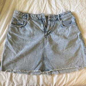 All Saints Blue Mini Skirt Casual